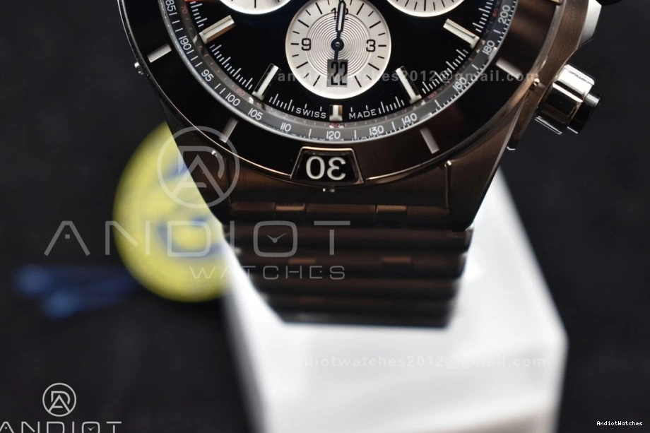 B01 Edition 1:1 BLSF 44mm Bracelet Black A SS on Sustainable Chronomat Dial 586 Best SS 0410